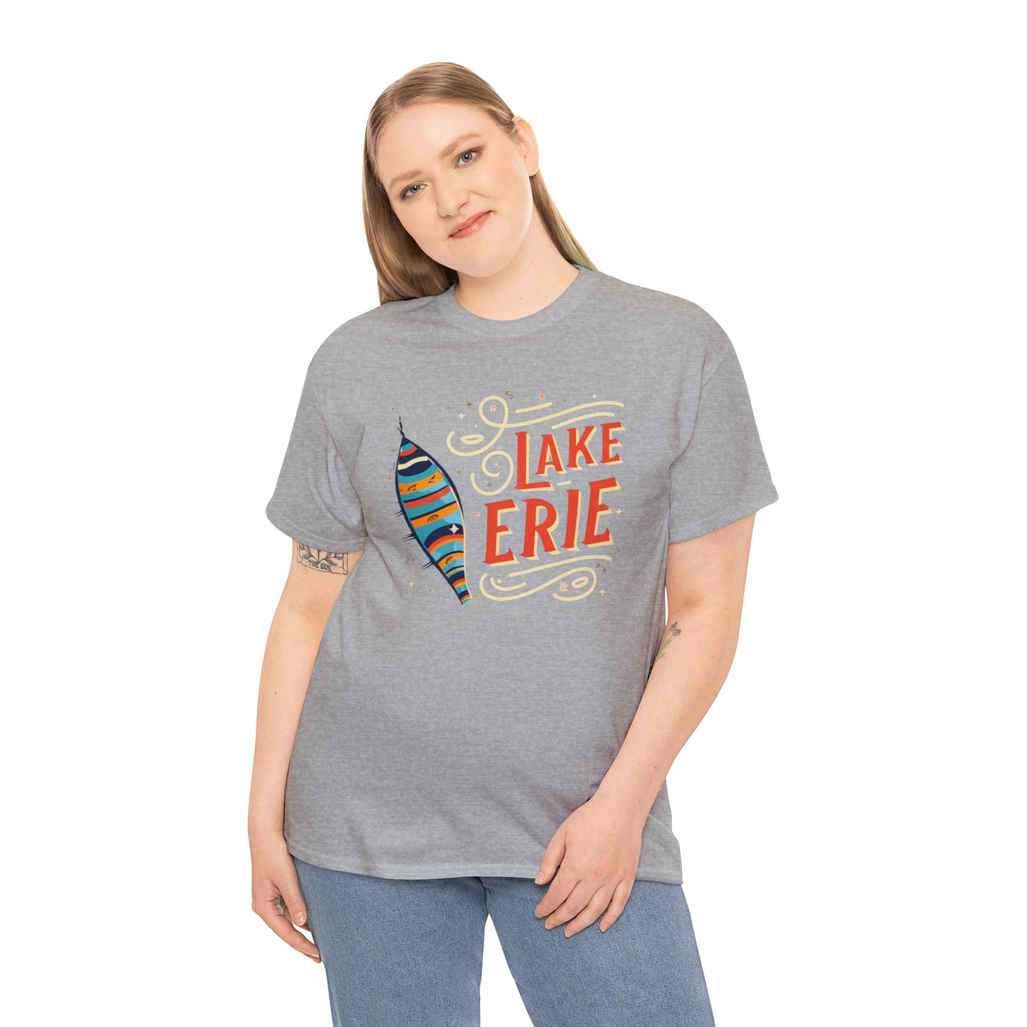 Personalized Lake Erie Custom Design Tee Shirt