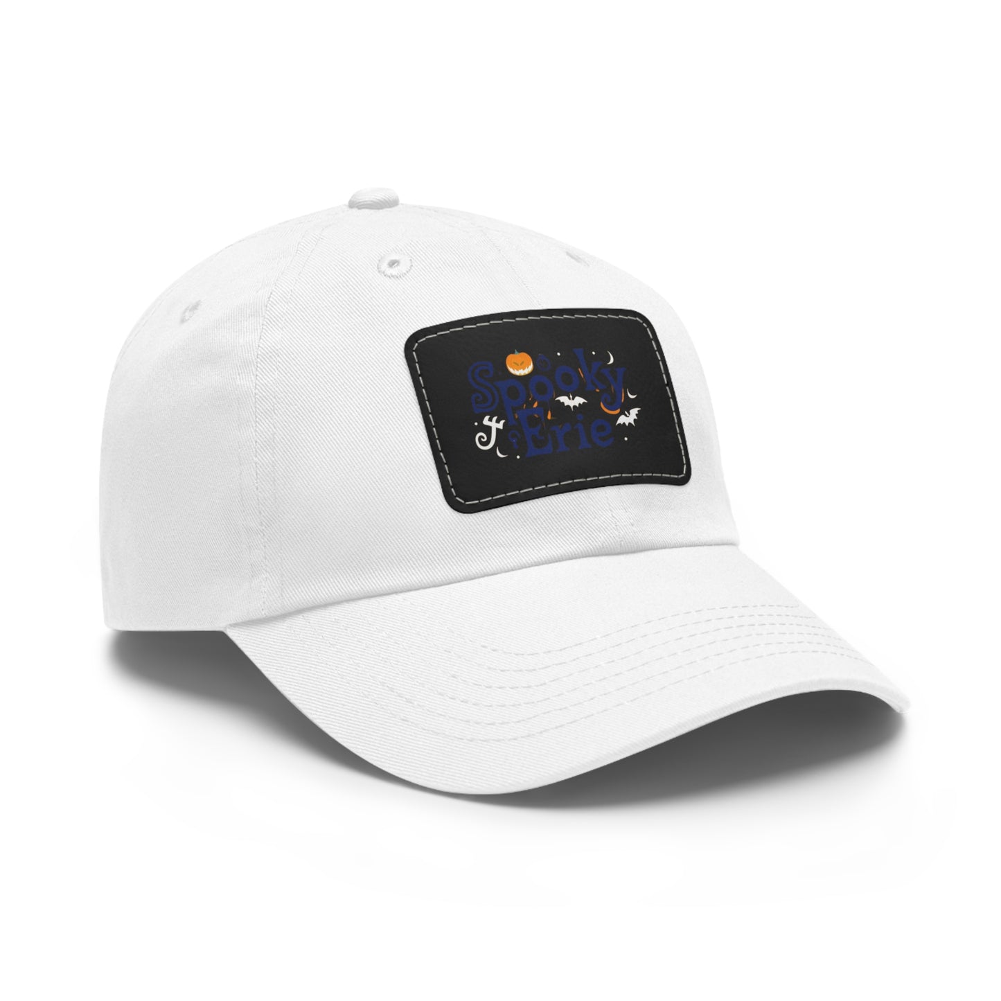 Trendy Leather Patch Hat - Versatile Design