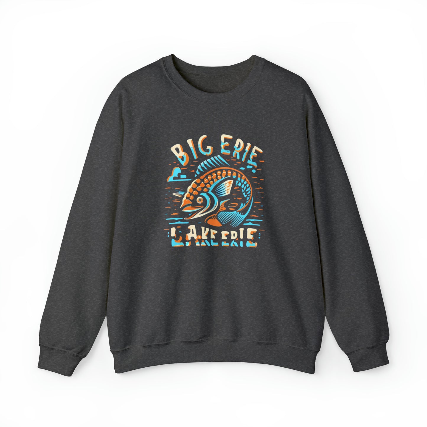Lake Erie Unisex Crewneck Sweatshirt - Great Lakes Apparel