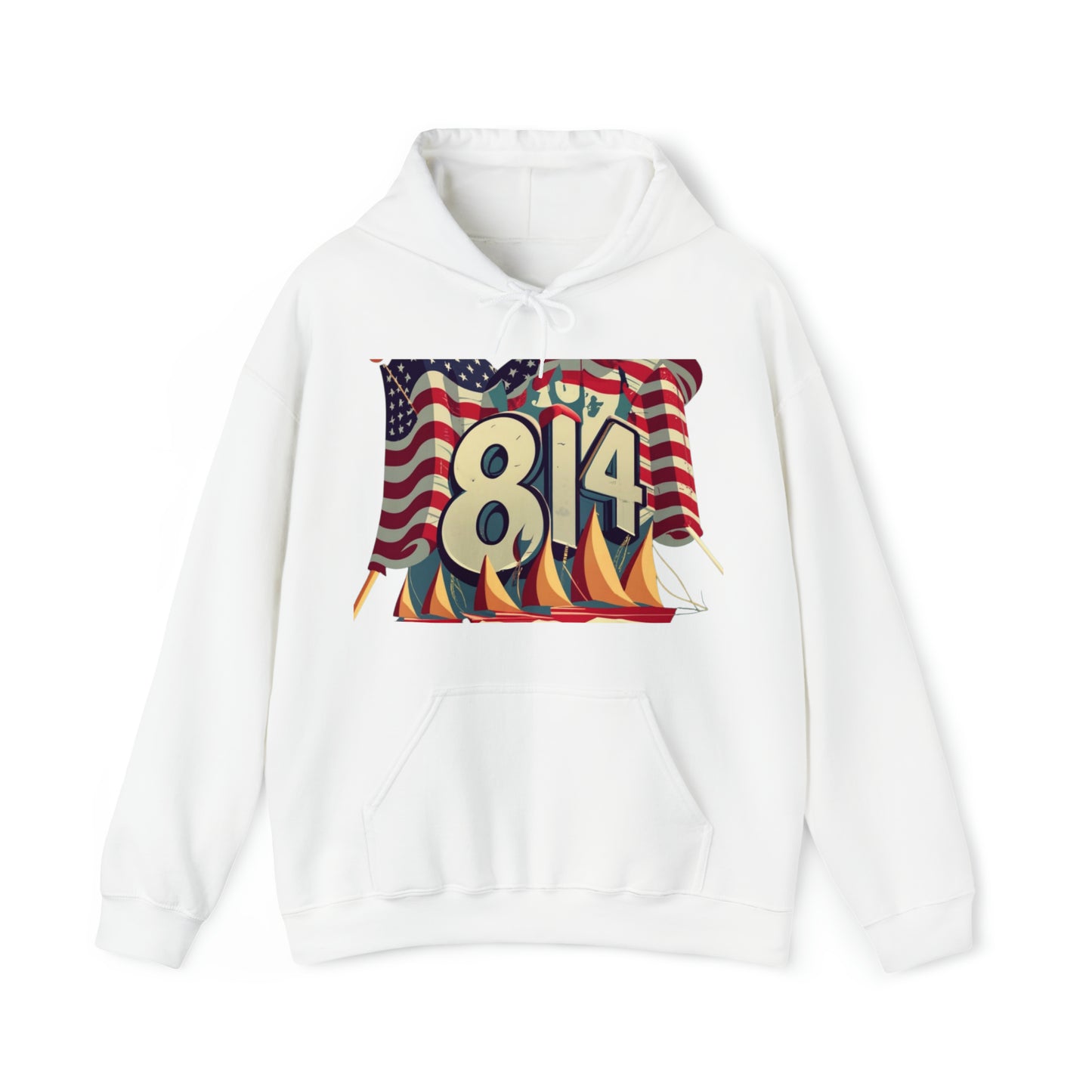 Erie Design Custom Hoodie - Unisex Heavy Blend Sweatshirt