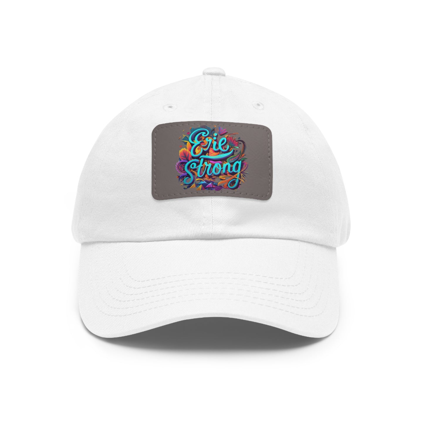 Erie Design Quality Leather Patch Custom Hat