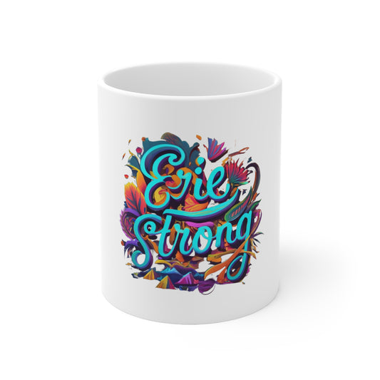 Erie Strong Design 11oz Ceramic Tea & Coffee Mug