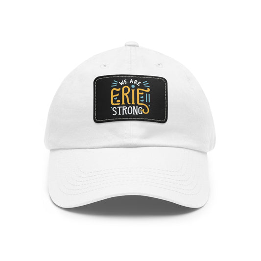 Leather Patch Erie Strong Hat - Durable, Trendy Design