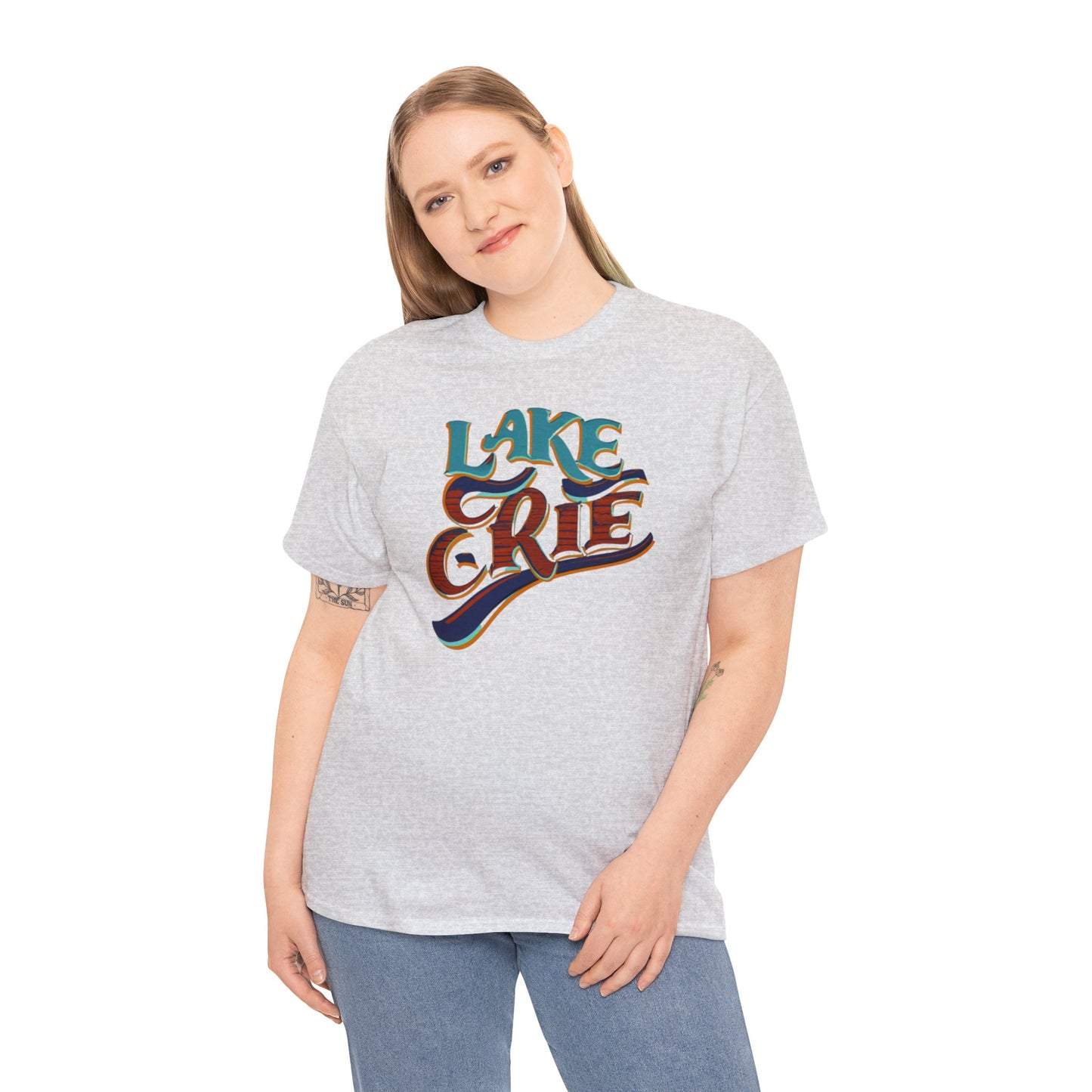 Erie Essence Tee, Heavy Cotton, Unisex, Pennsylvania Waves