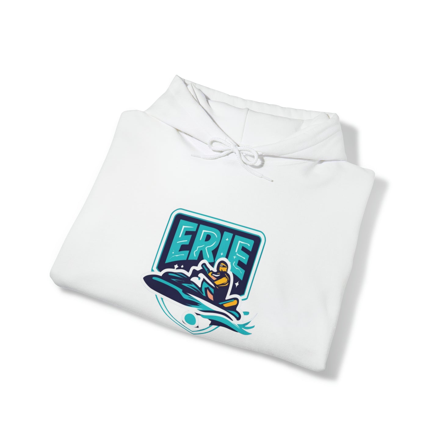 Erie Jetski Graphic Unisex Hoodie - Heavy Blend Pullover