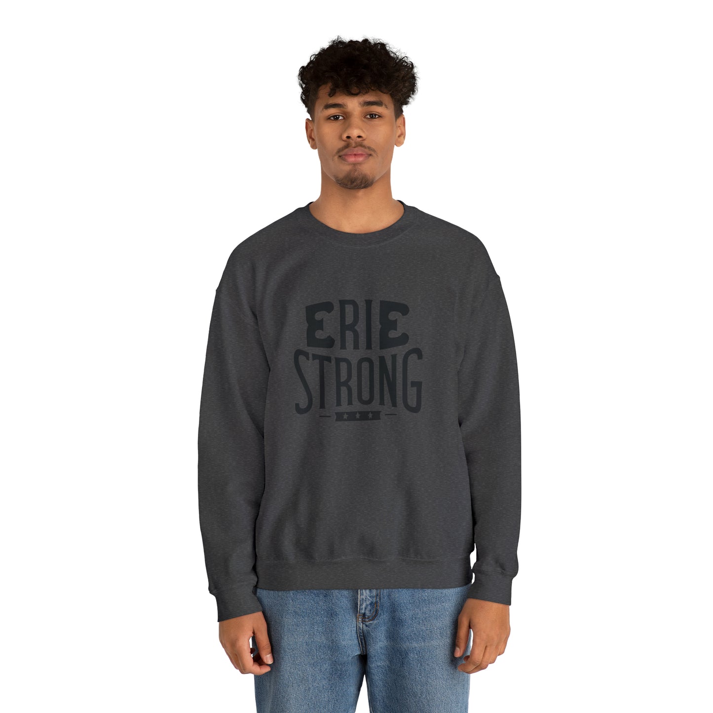 Erie Strong Crewneck Sweatshirt - Custom Design Shirt