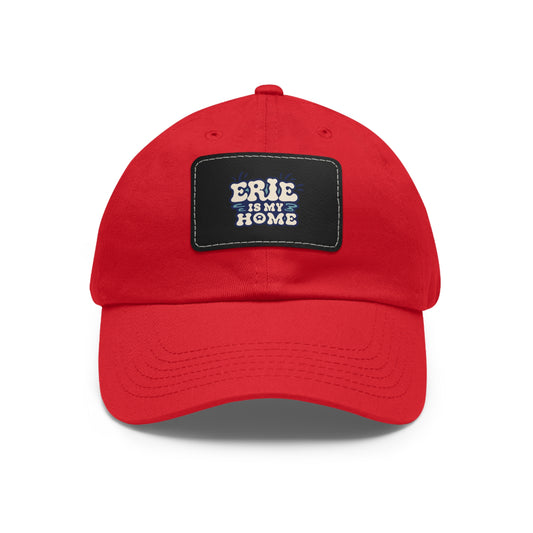 Erie Leather Patch Hat - Premium Quality, Custom Design