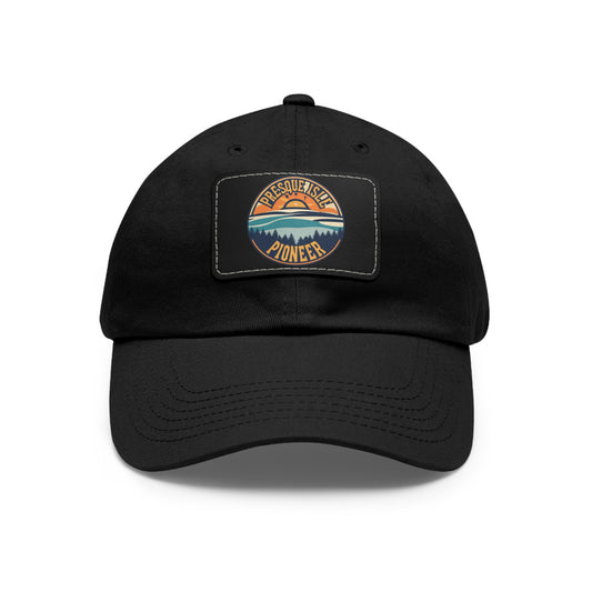 Lake Erie Leather Patch Hat - Trendy Unisex Accessory