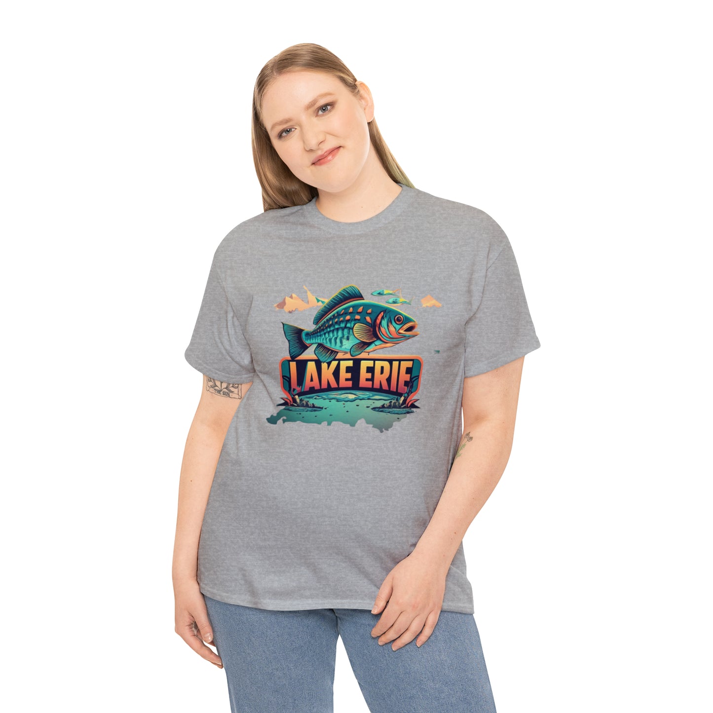 "Personalized Lake Erie Design T-Shirt - Erie Lover Gift"
