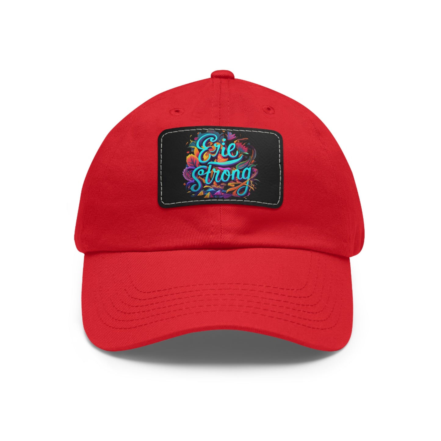Erie Design Quality Leather Patch Custom Hat