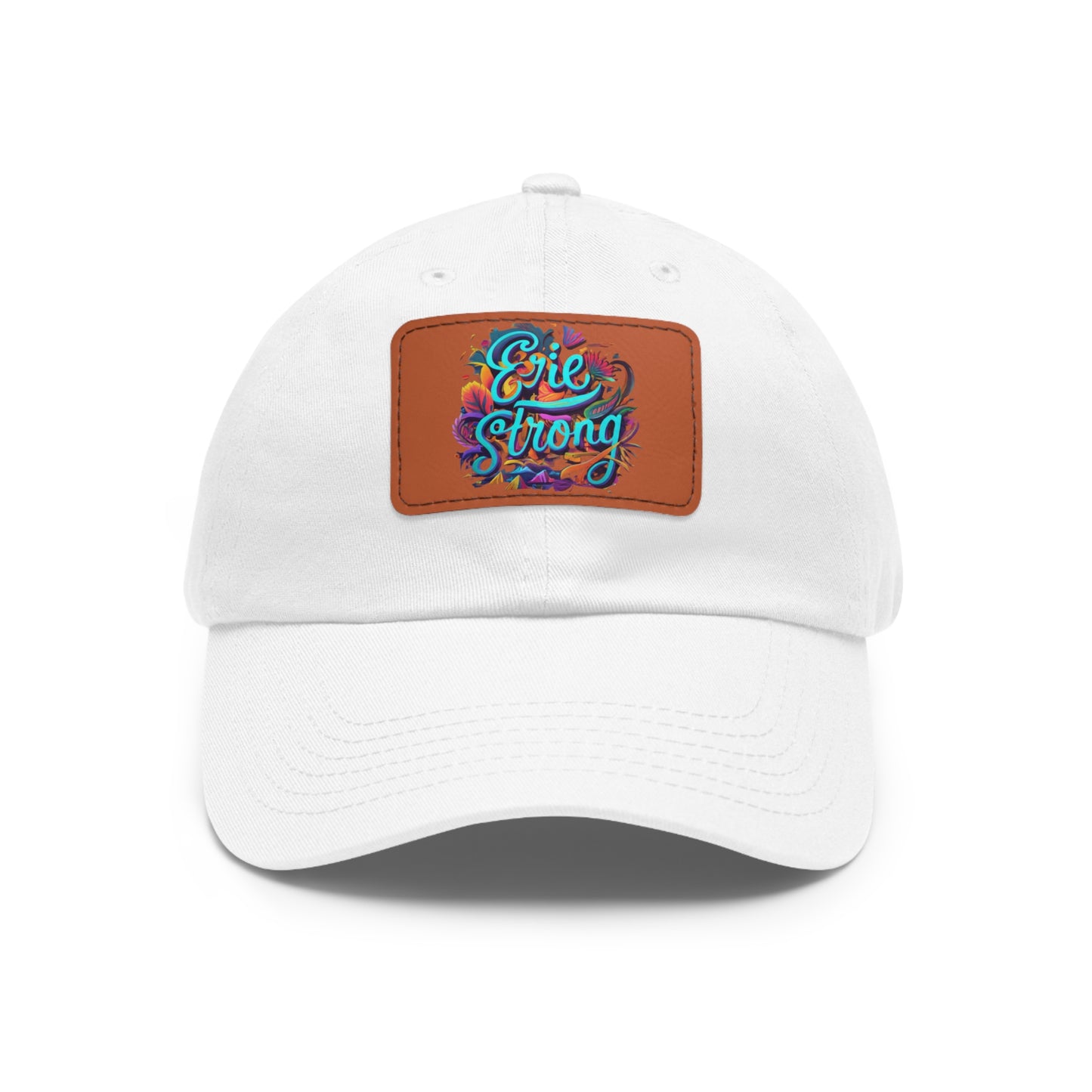 Erie Design Quality Leather Patch Custom Hat