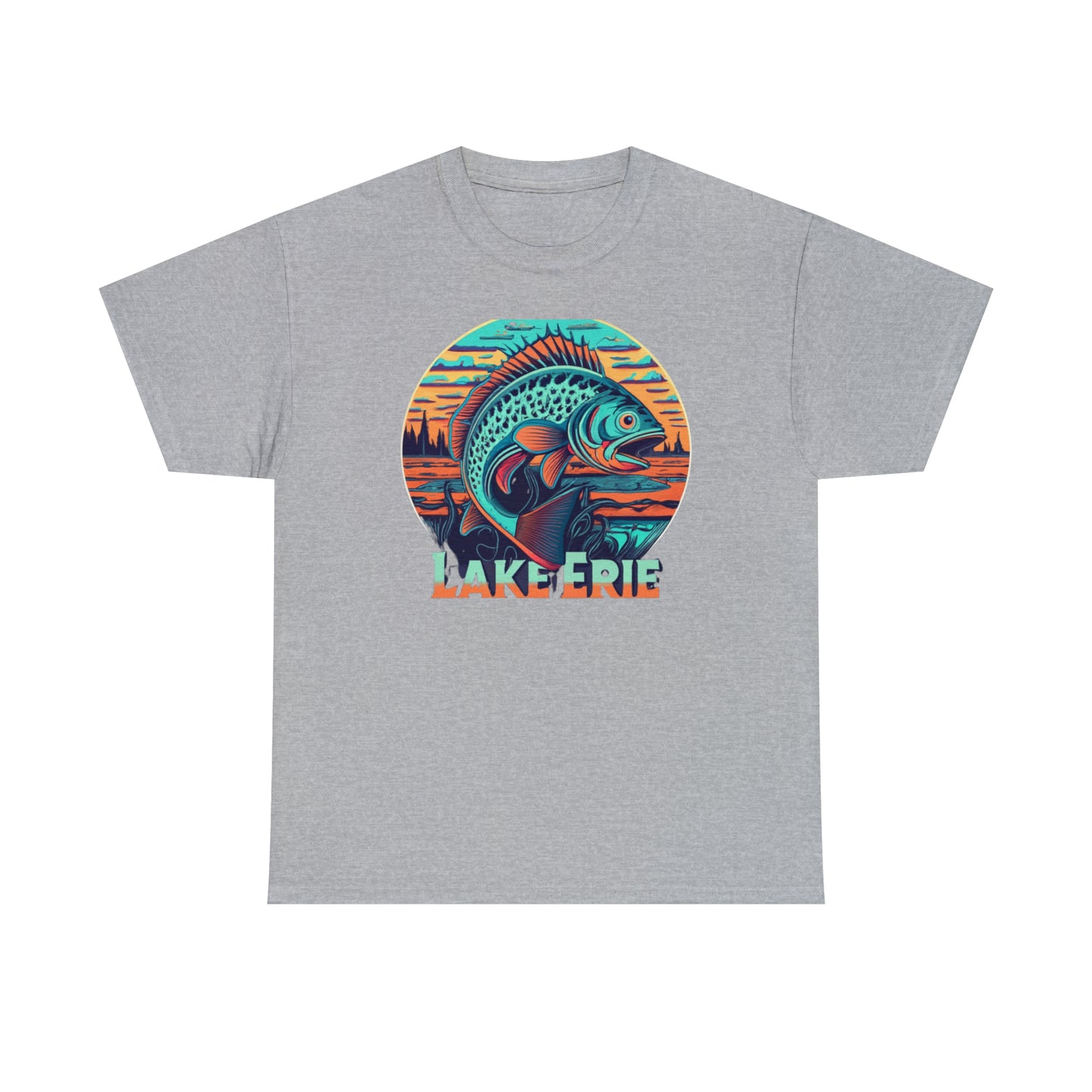 Personalized Lake Erie T-Shirt, Custom Design Souvenir