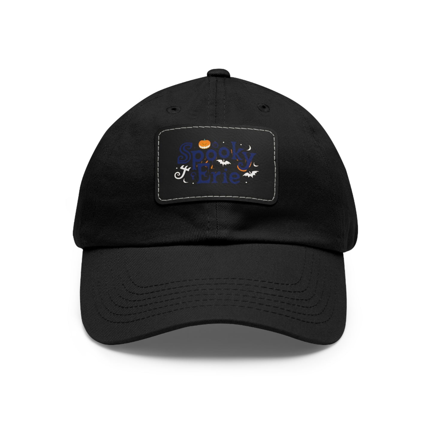 Trendy Leather Patch Hat - Versatile Design