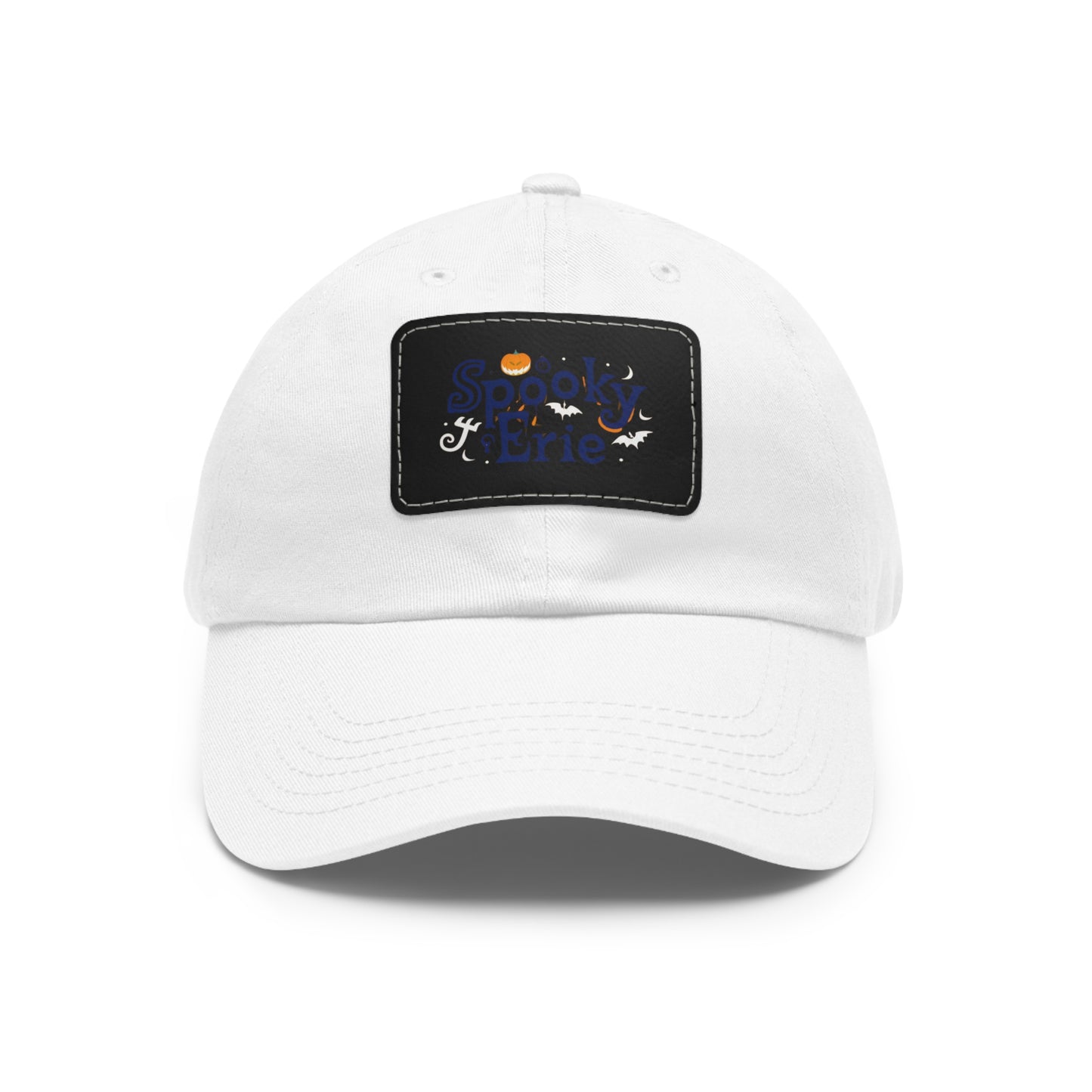 Trendy Leather Patch Hat - Versatile Design