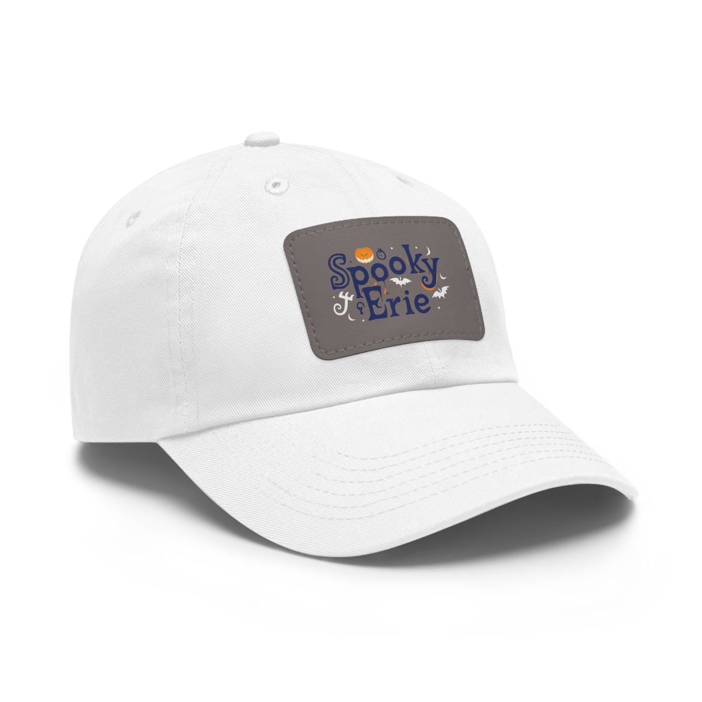 Trendy Leather Patch Hat - Versatile Design