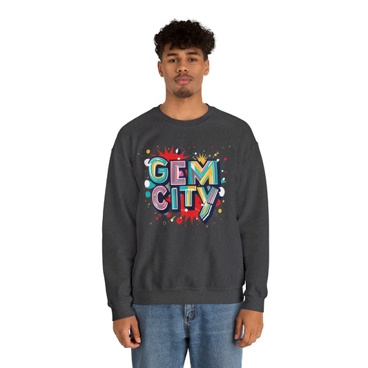 Gem City Erie Custom Crewneck Sweatshirt Trendy Stylish Sweater