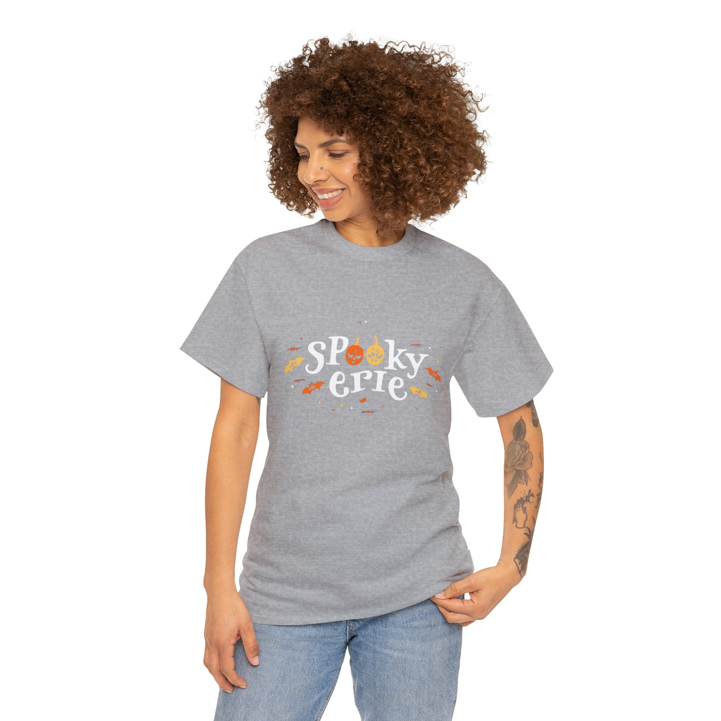 "Personalized Erie Halloween Shirt - High-Quality Spooky Design"