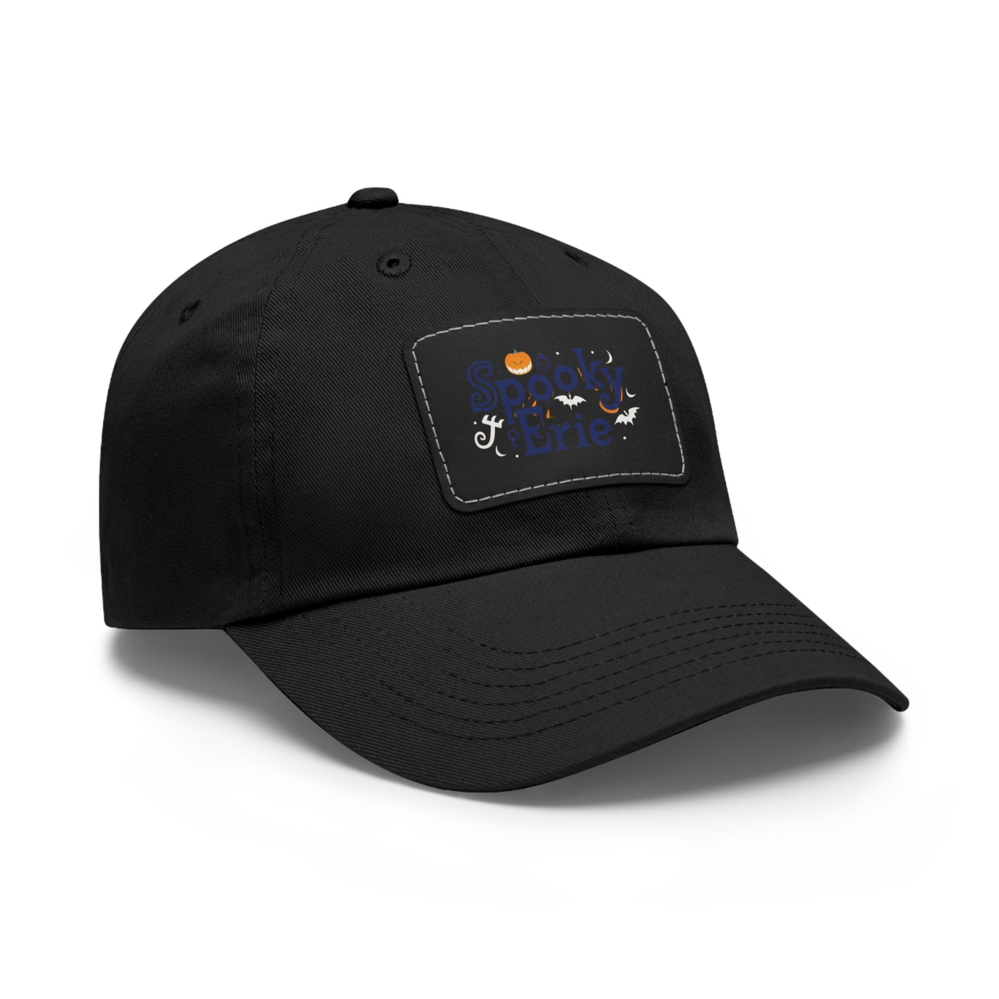 Trendy Leather Patch Hat - Versatile Design