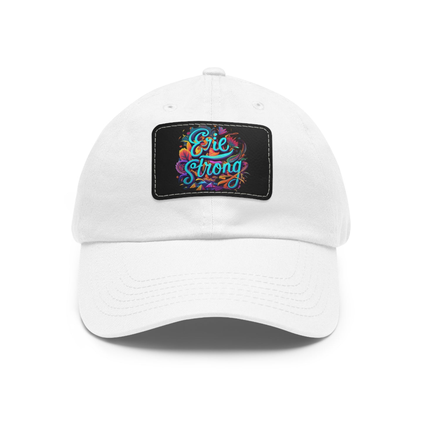 Erie Design Quality Leather Patch Custom Hat