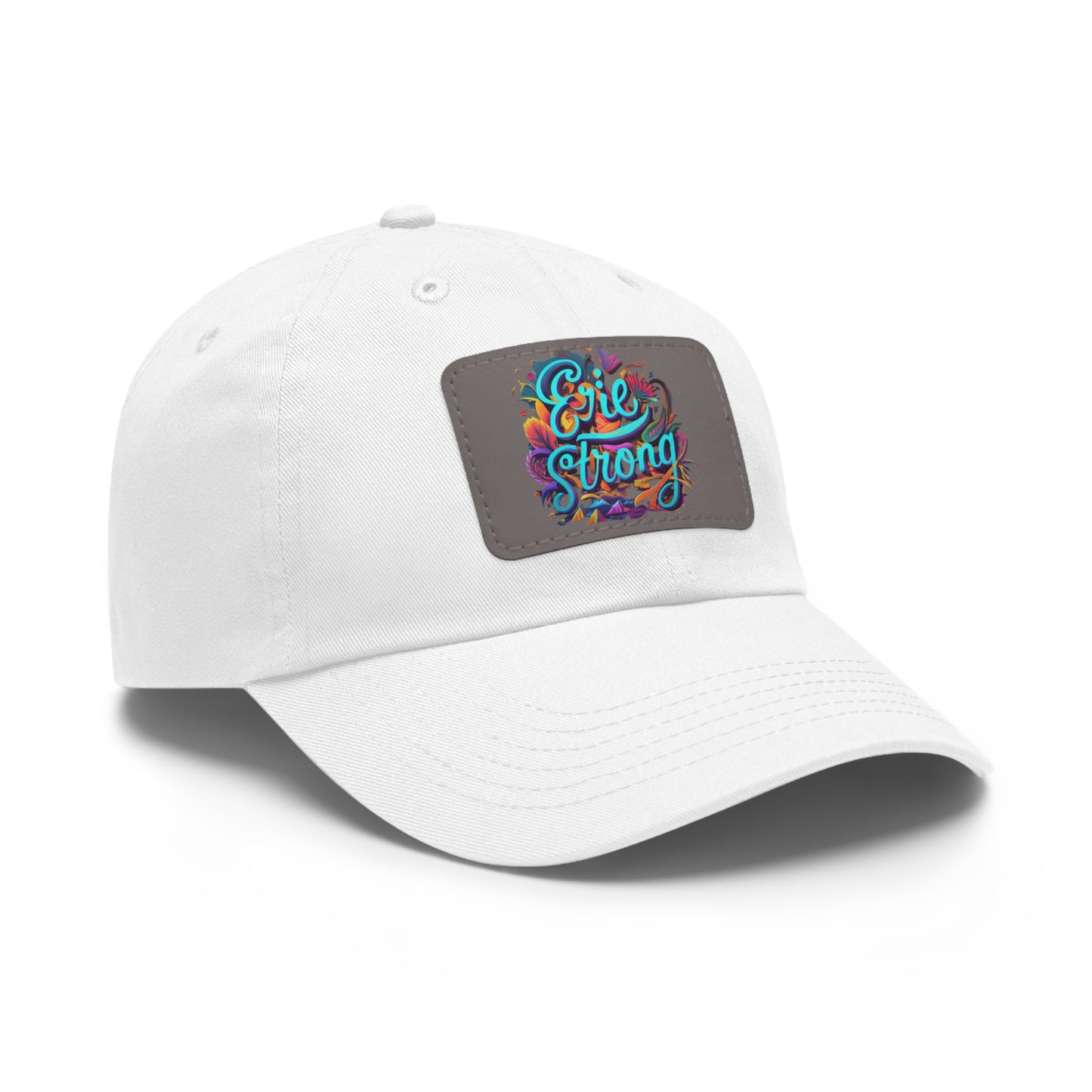 Erie Design Quality Leather Patch Custom Hat