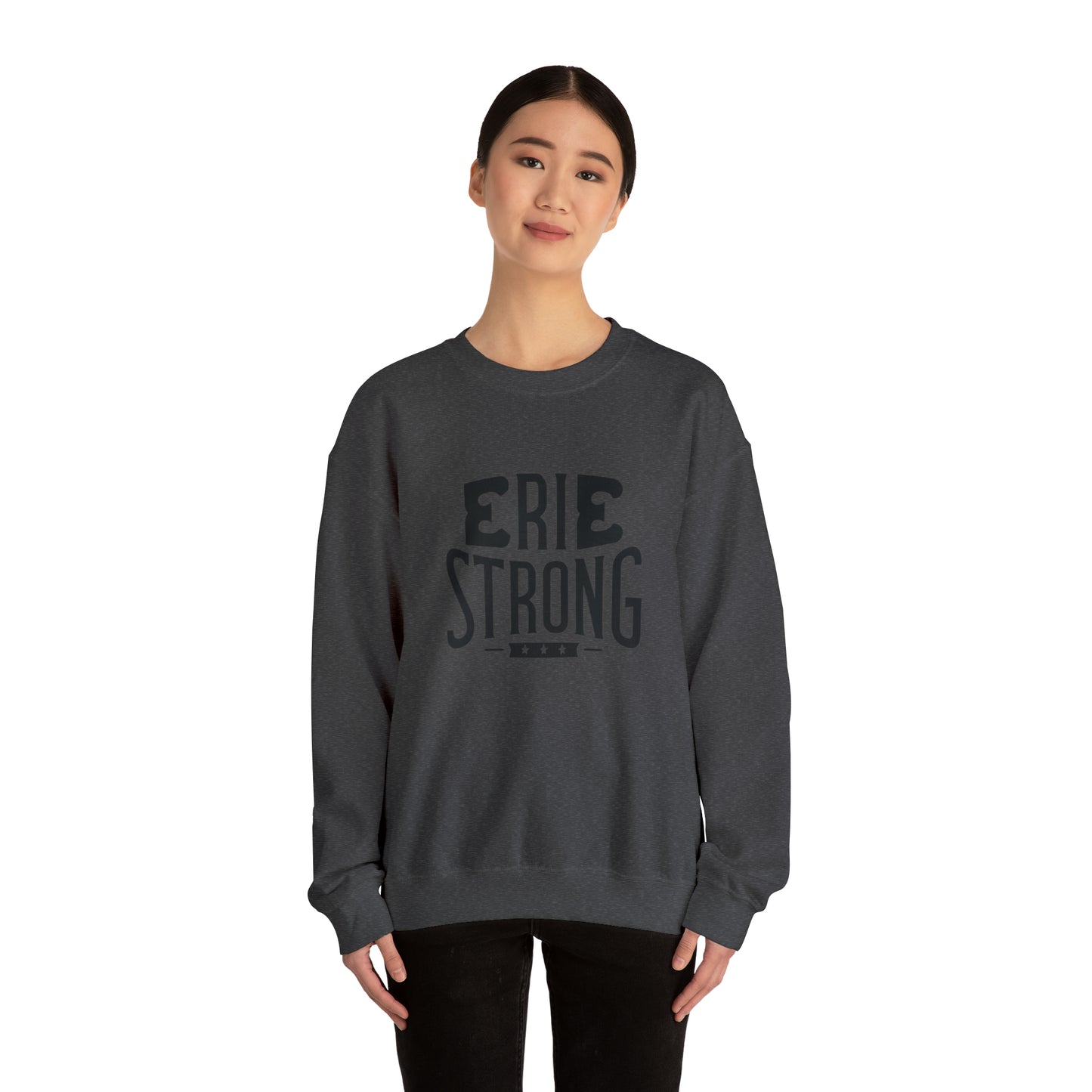 Erie Strong Crewneck Sweatshirt - Custom Design Shirt