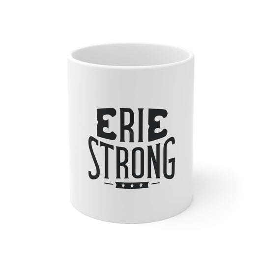 Erie Strong 11oz Ceramic Mug - Durable, Collectible Gift