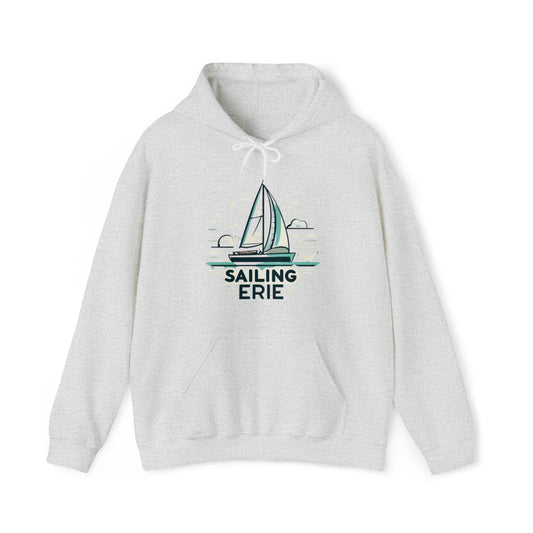 Lake Breeze Voyages Hoodie, Erie PA Edition, Unisex Heavy Blend