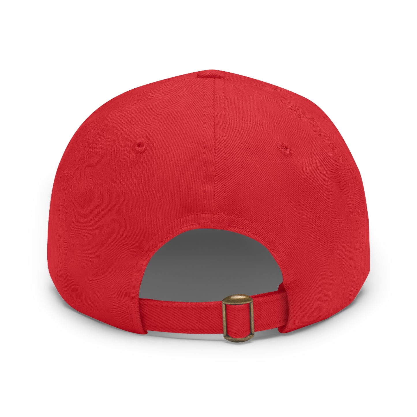 Trendy Leather Patch Hat - Versatile Design