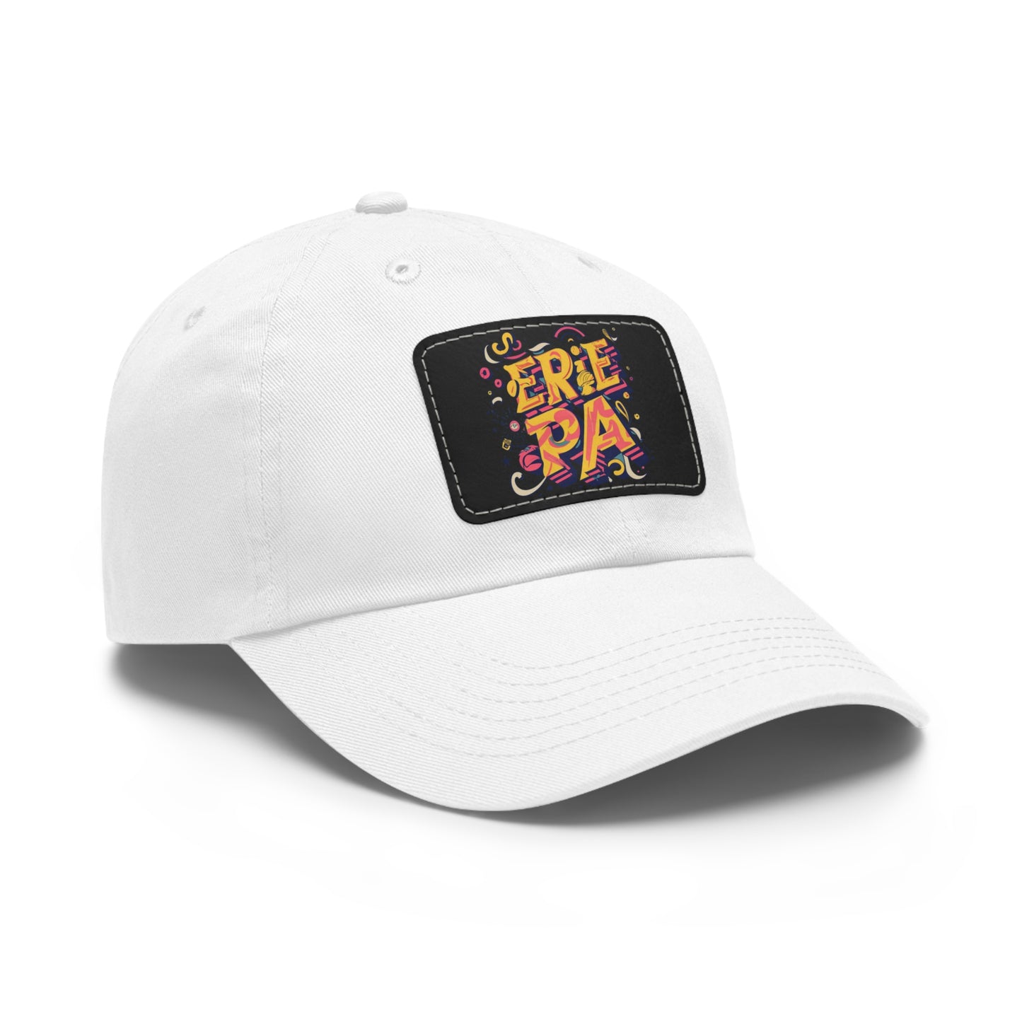 Erie PA High-Quality Custom Hat with Stylish Leather Patch