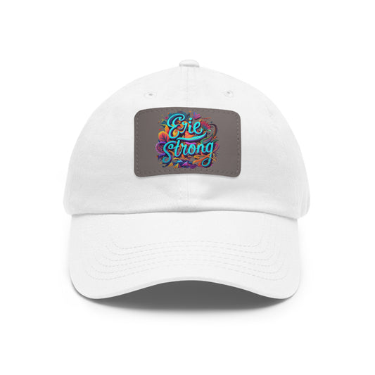 Erie Design Quality Leather Patch Custom Hat