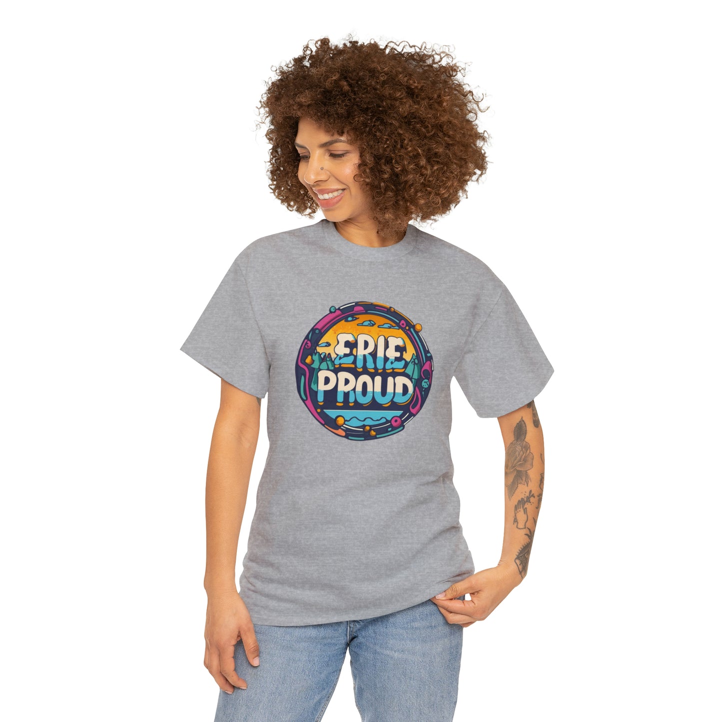 Personalized Erie Proud Shirt - Unique Lake Erie Gift Tee