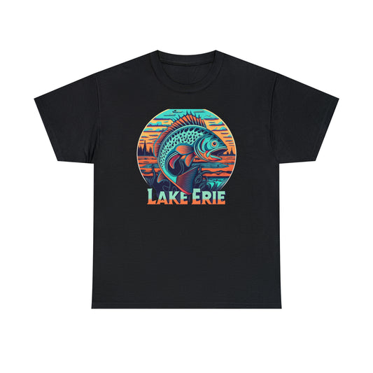Personalized Lake Erie T-Shirt, Custom Design Souvenir