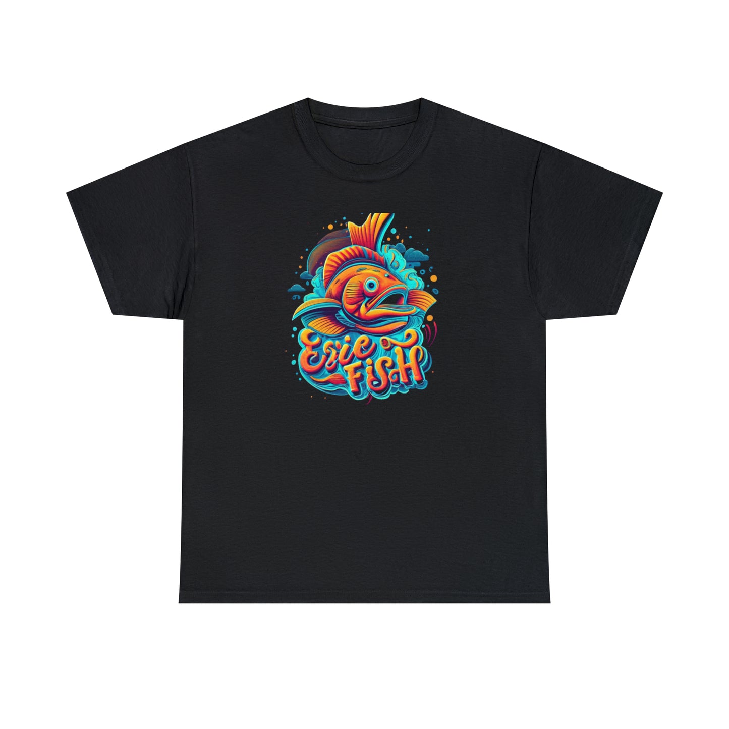 Custom Erie Fish Fishing Shirt - Personalized Lake Erie Tee