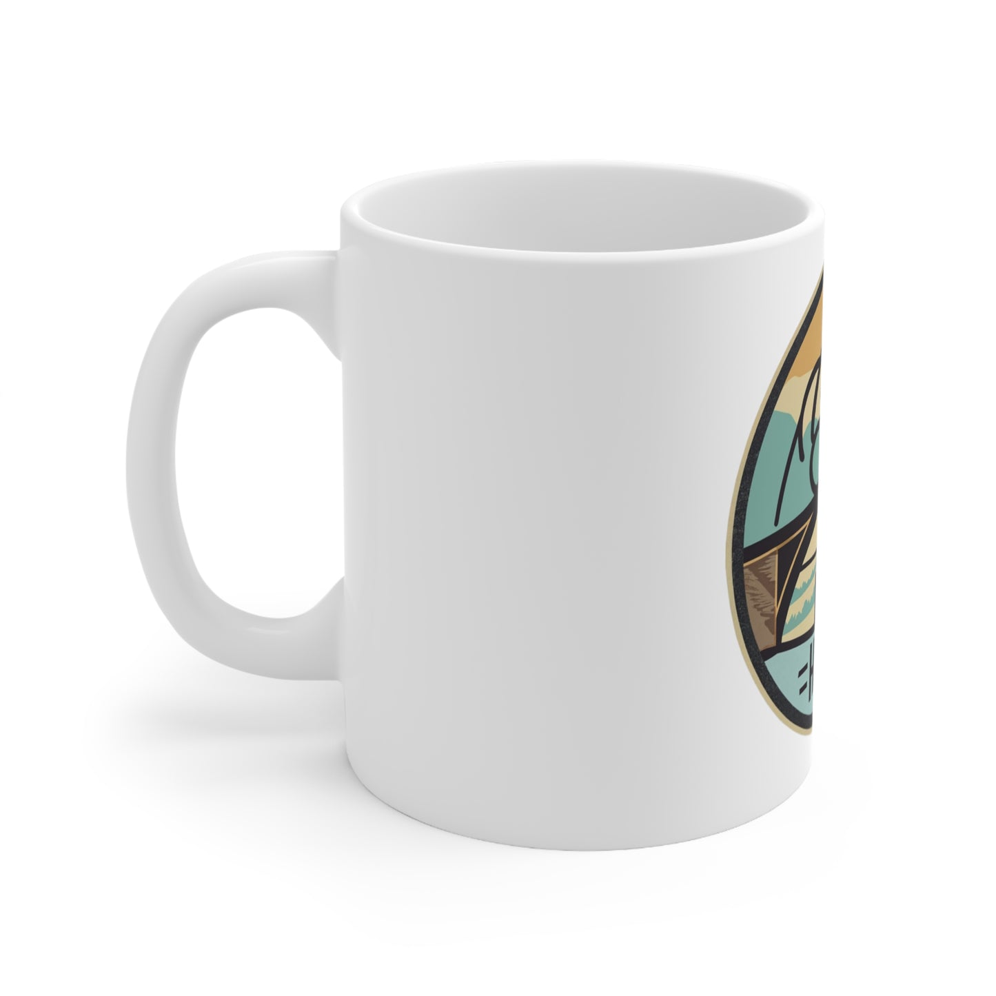 11oz Ceramic Mug - Custom Erie is My Home Design