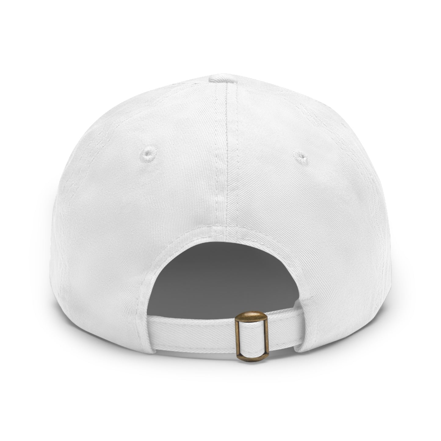 Trendy Leather Patch Hat - Versatile Design
