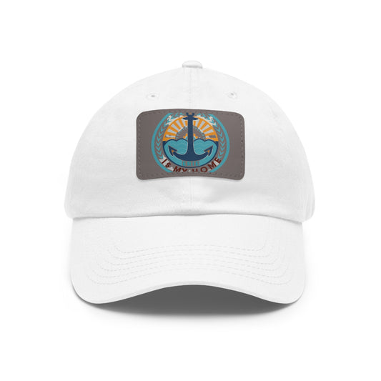 Erie Pride Premium Leather Patch Hat Design