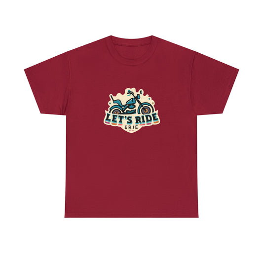 Heavy Cotton Custom Erie Design Unisex Tee - Comfort Fit