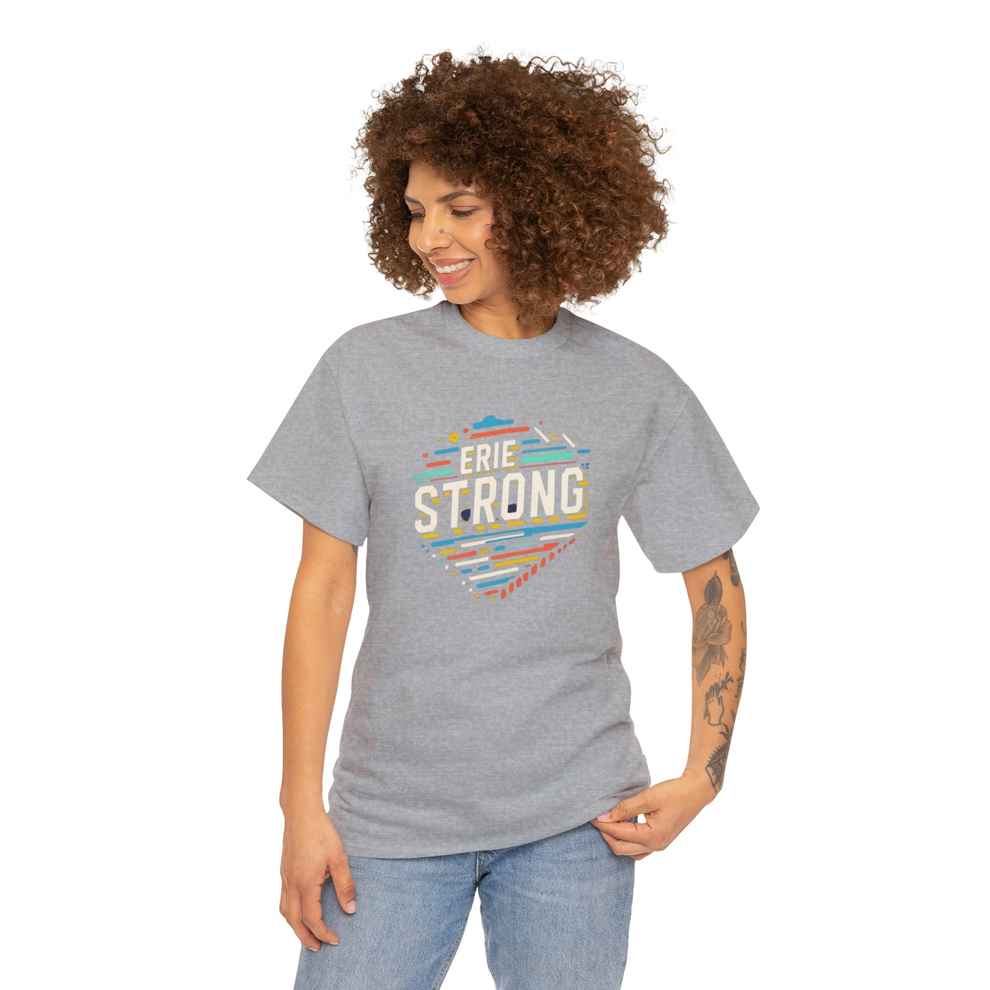 Custom Erie Strong Shirt, Personalized Lake Erie Tee