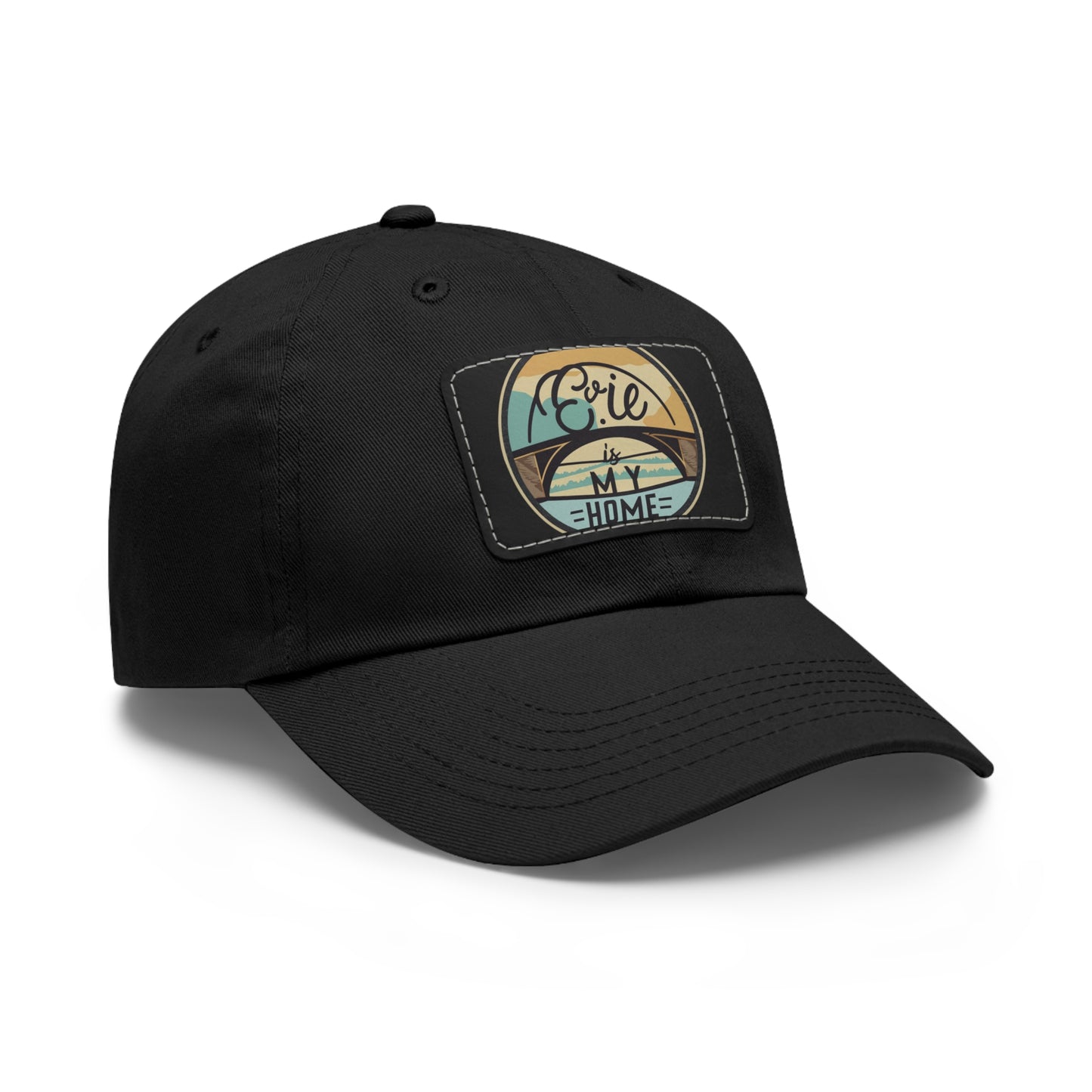 Erie Hat: High-Quality, Leather Patch, Unique Design