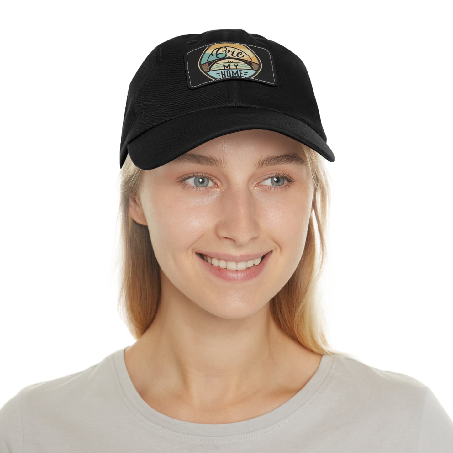 Erie Hat: High-Quality, Leather Patch, Unique Design