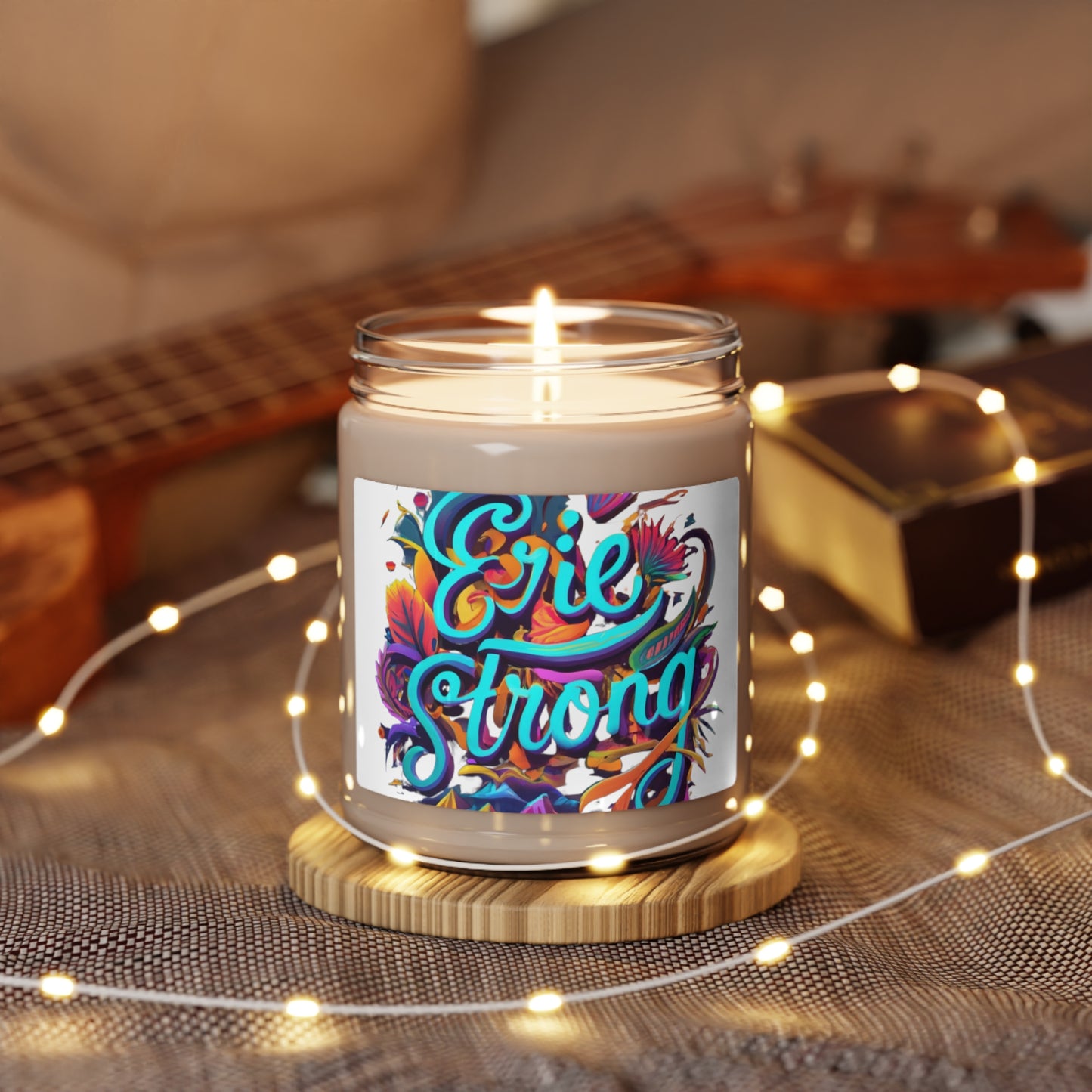 Erie Strong 9oz Soy Aromatherapy Candle - Eco-friendly