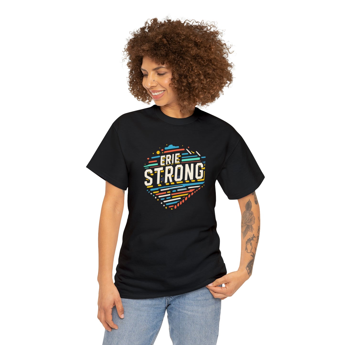 Custom Erie Strong Shirt, Personalized Lake Erie Tee