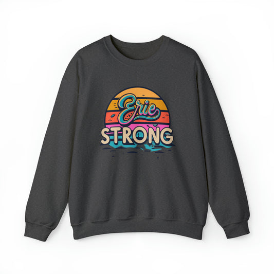 Erie Strong Crewneck Sweatshirt - Custom Design Shirt