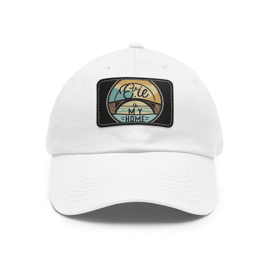 Erie Hat: High-Quality, Leather Patch, Unique Design
