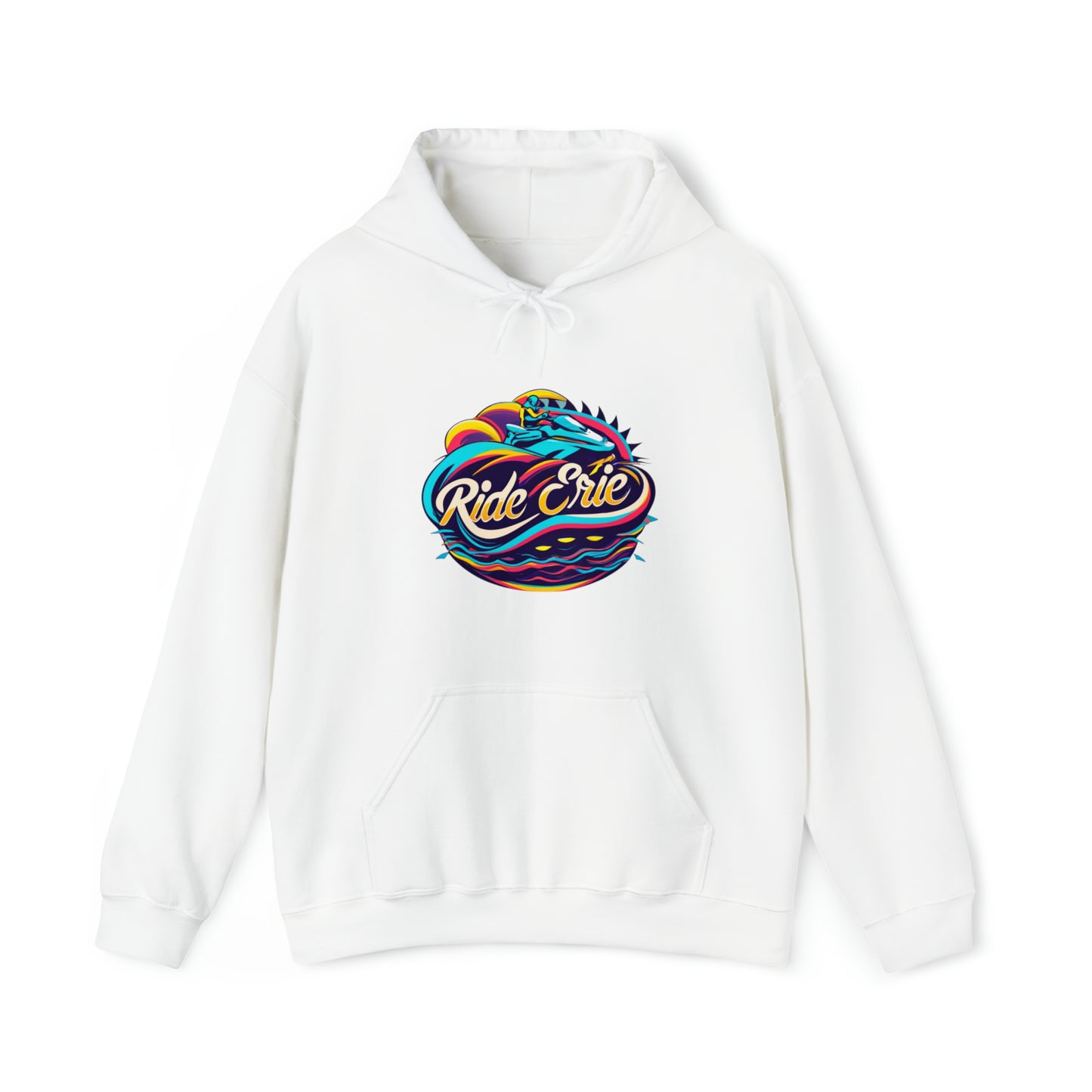 Heavy Blend Erie Hoodie - Jetski Enthusiast Winter Apparel