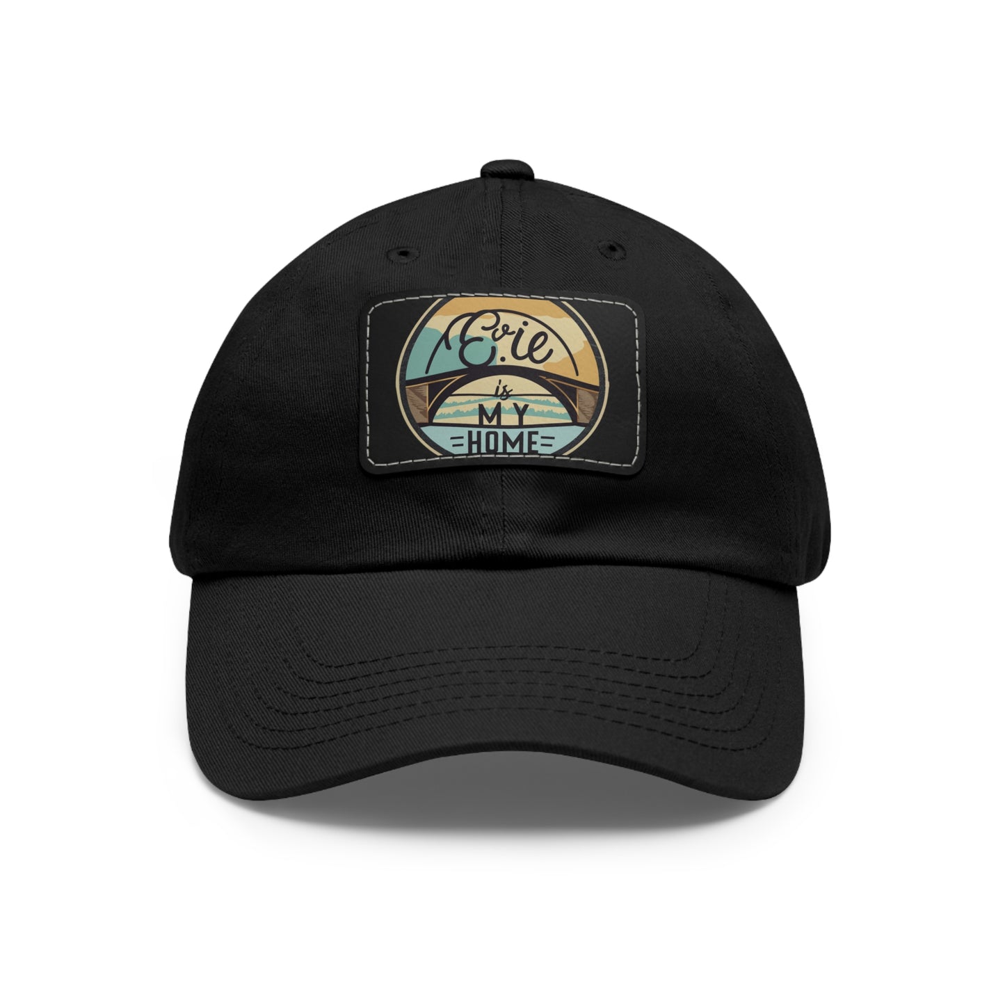 Erie Hat: High-Quality, Leather Patch, Unique Design