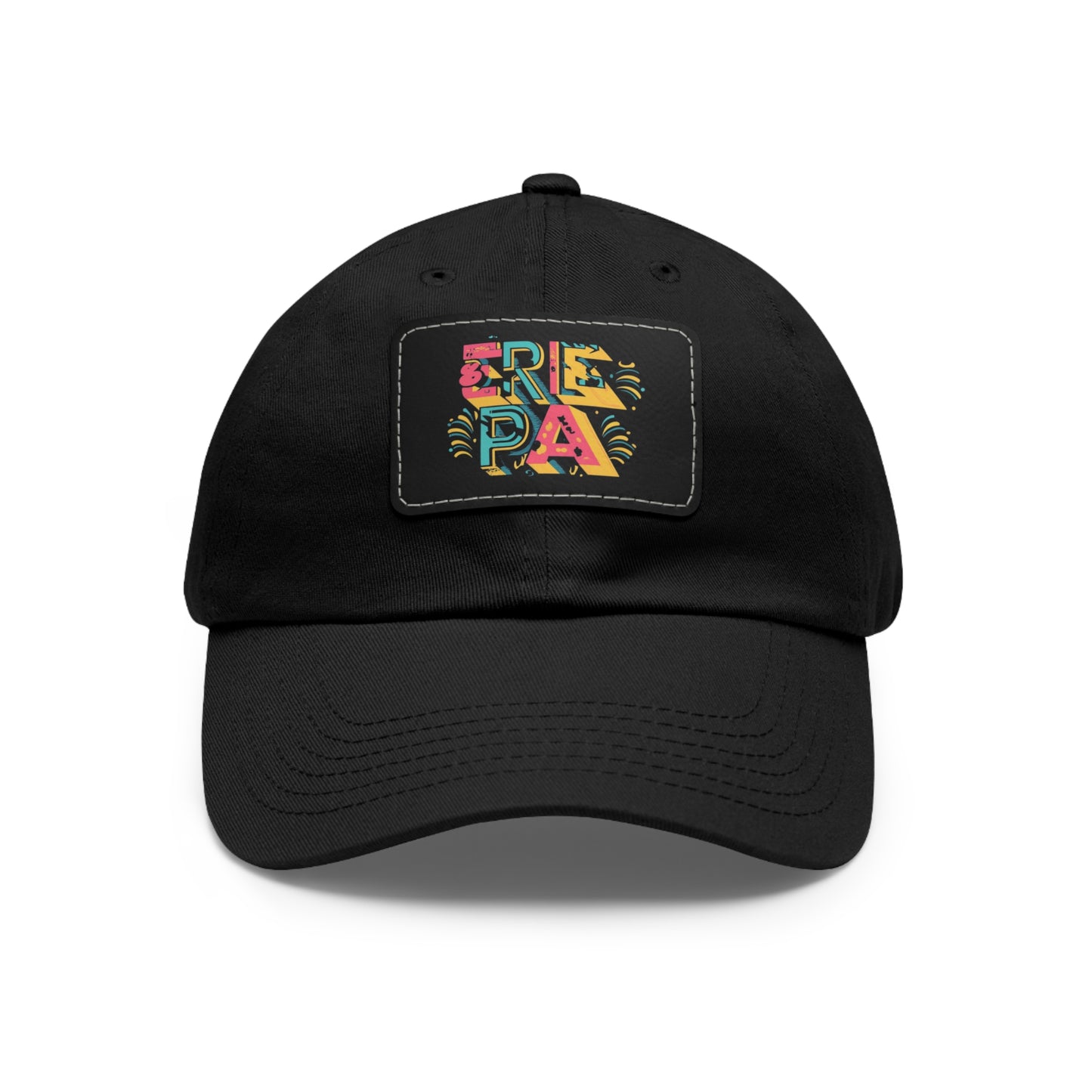 "High-Quality Erie PA Custom Leather Patch Hat"