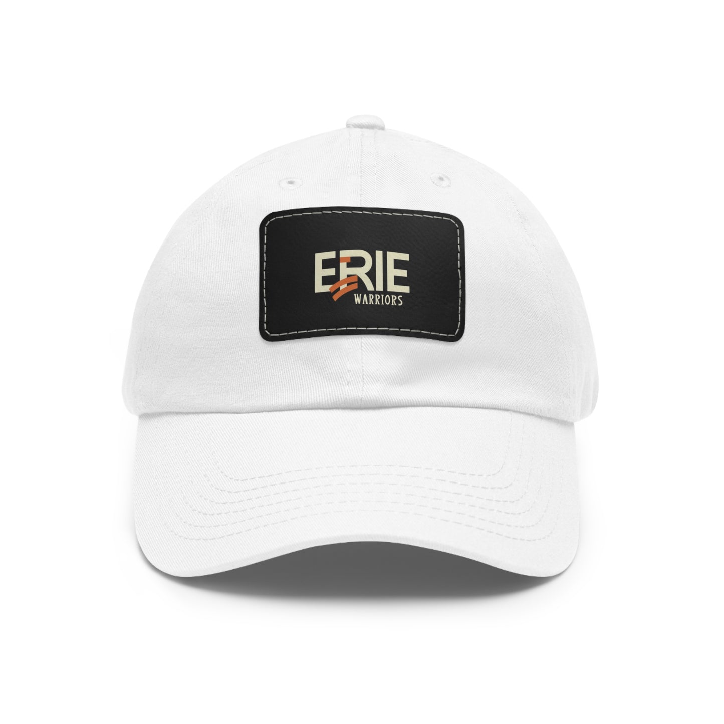 Erie Warriors Leather Patch Hat - Men's & Women's Custom Embroidery