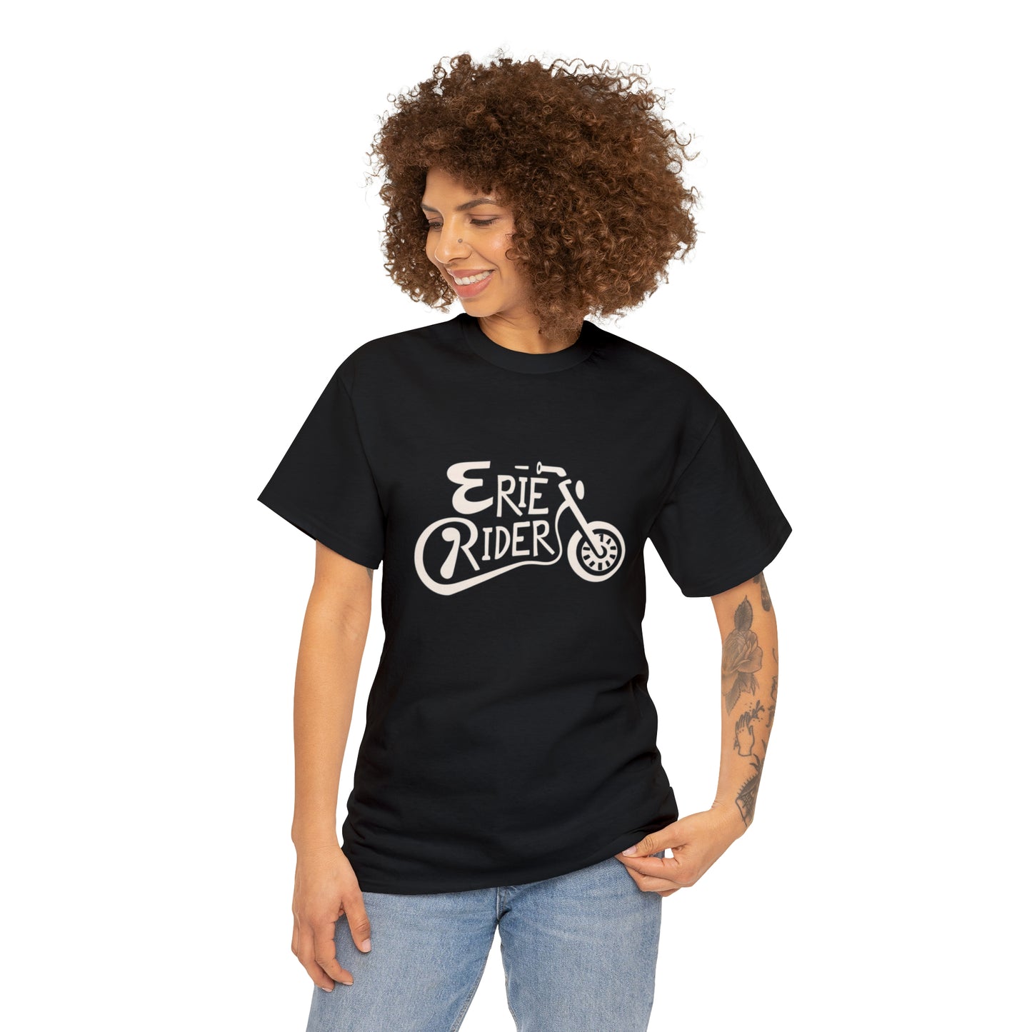 Erie Rider Design Unisex Heavy Cotton Custom Tee