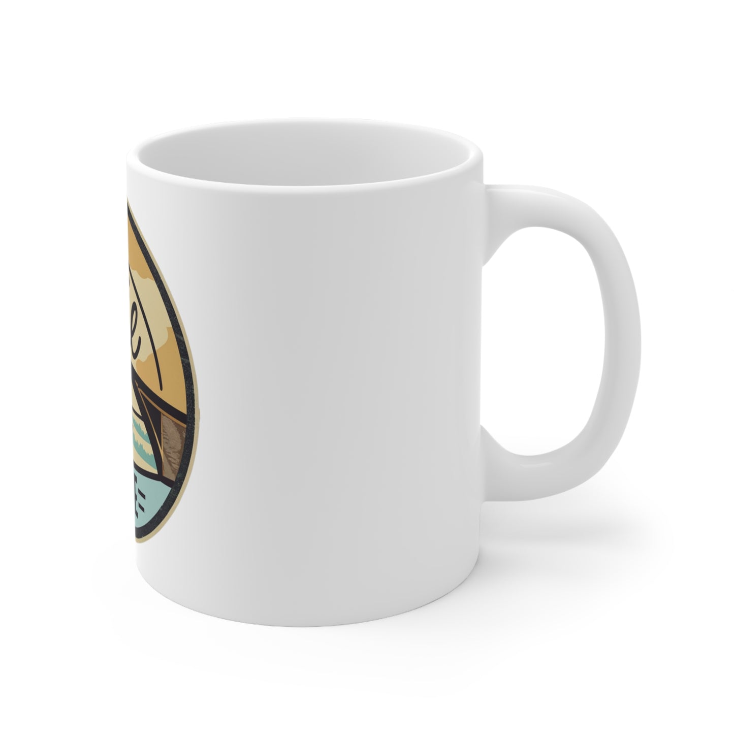 11oz Ceramic Mug - Custom Erie is My Home Design